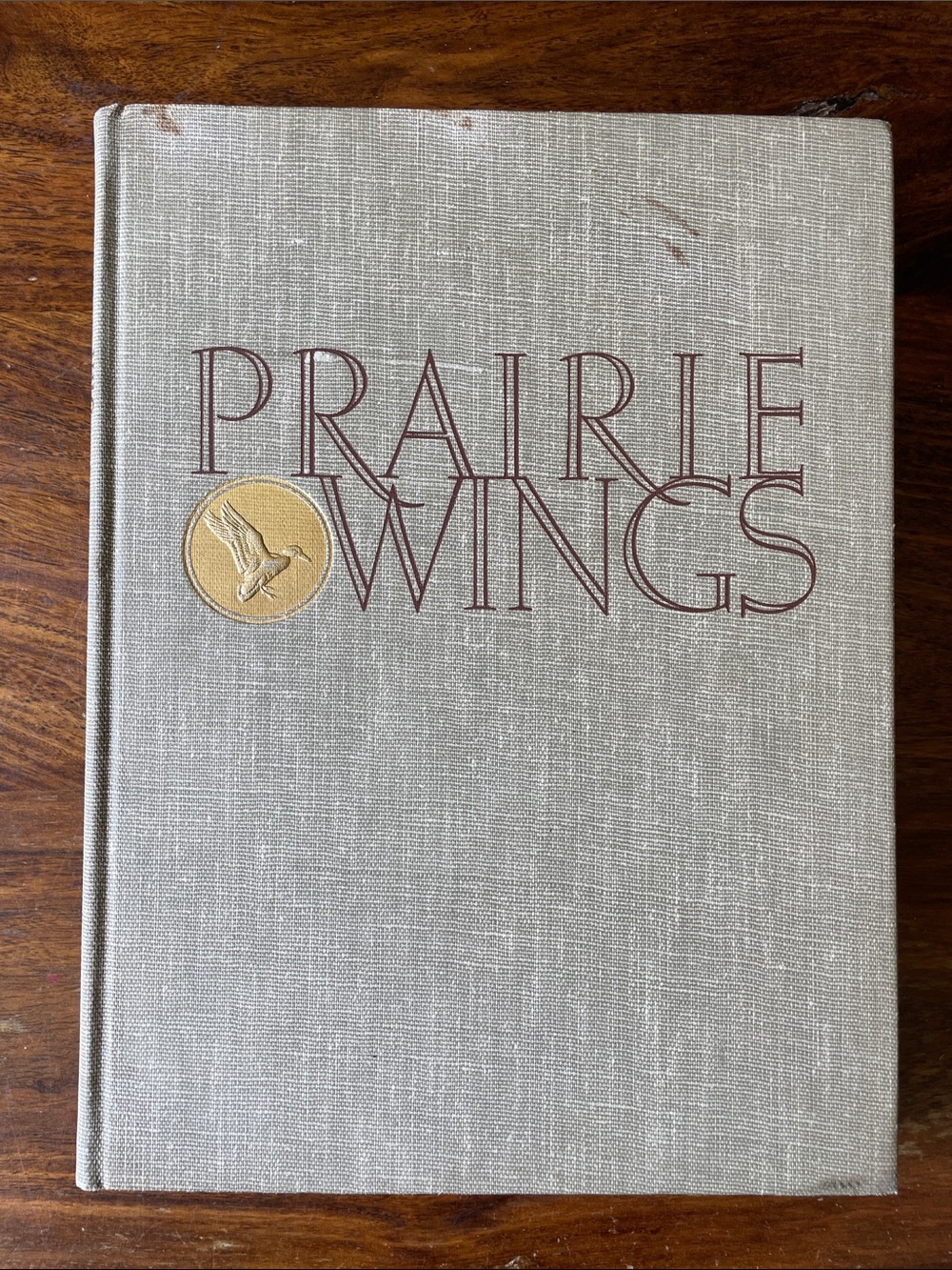 Prairie Wings by Edgar Queeny Vintage 1947 Decorative HC Book on Ducks Hunting